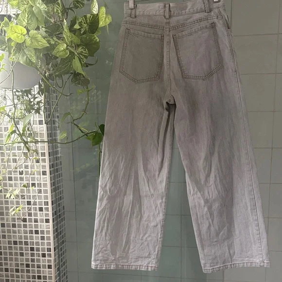 Rachel Comey Gray Wide-Leg Jeans - Picture 4 of 8